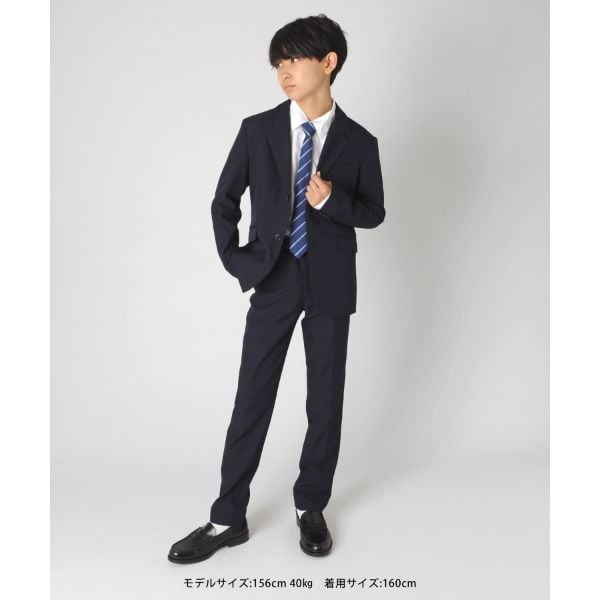 グラソス GLAZOS 【大人向けサイズあり】テーラードジャケット (黒) 黒