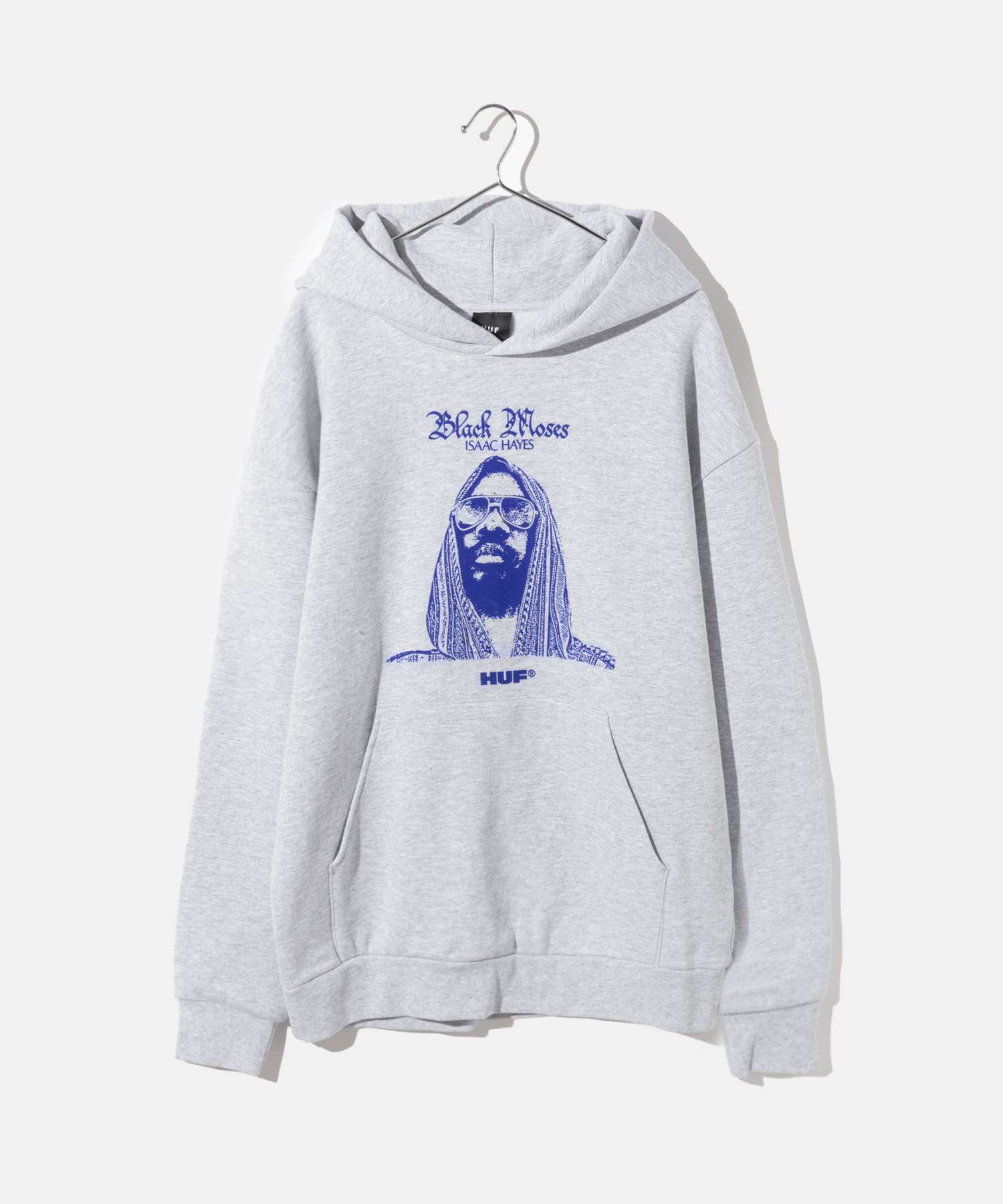 ハフ HUF ハフ HUF BLACK MOSES P/O HEAVYWEIGHT HOODIE ブラック モーセ ヘビーウェイト フーディー PF00792 パーカー ユニセックス トップス (ASH/アッシュ) ASH/アッシュ