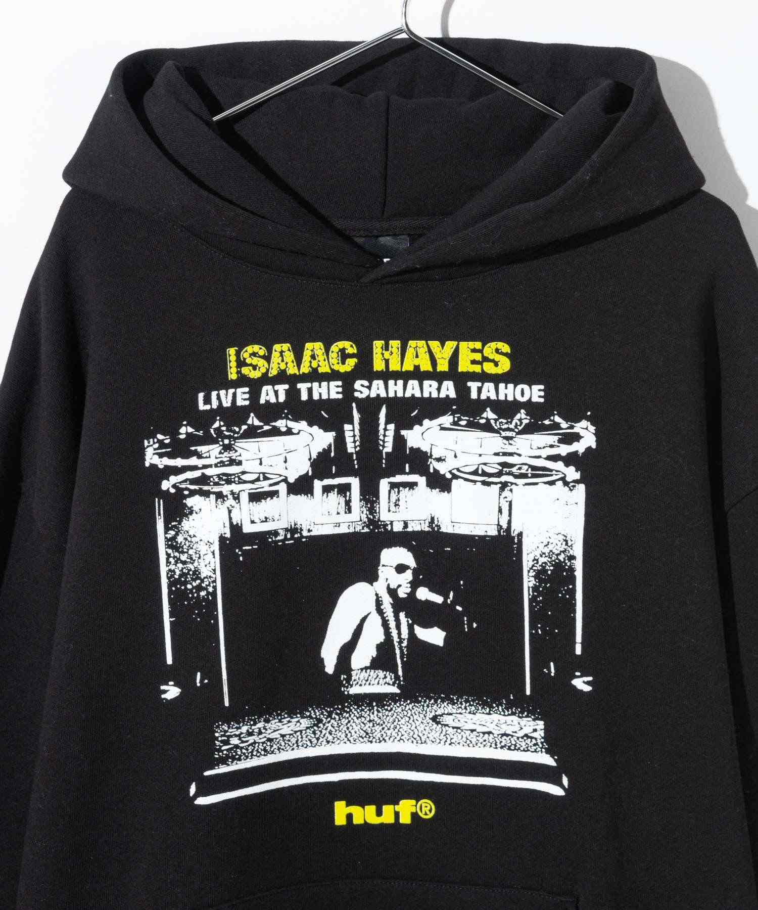 ハフ HUF ハフ HUF TAHOE P/O HEAVYWEIGHT HOODIE タホ プルオーバー ヘビーウェイト フーディー PF00775 パーカー ユニセックス トップス (BLACK/ブラック) BLACK/ブラック
