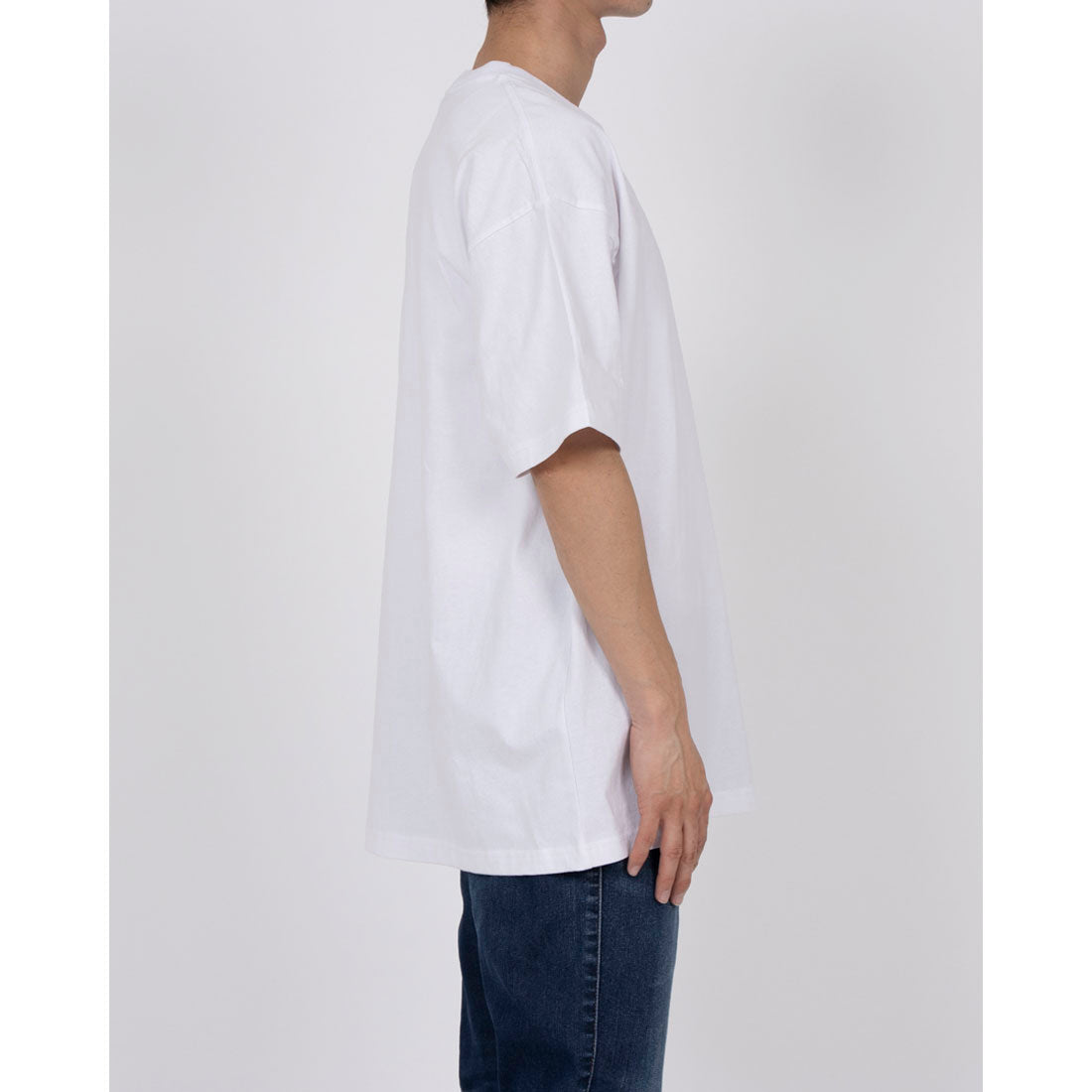 ハフ HUF SET BOX LOGO S/S POCKET TEE 半袖Tシャツ (ホワイト) ホワイト