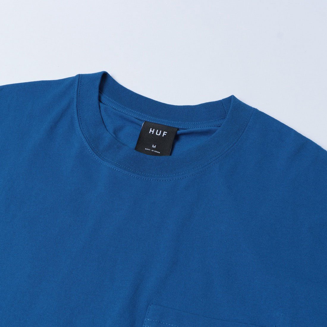 ハフ HUF SET BOX LOGO S/S POCKET TEE 半袖Tシャツ (ホワイト) ホワイト