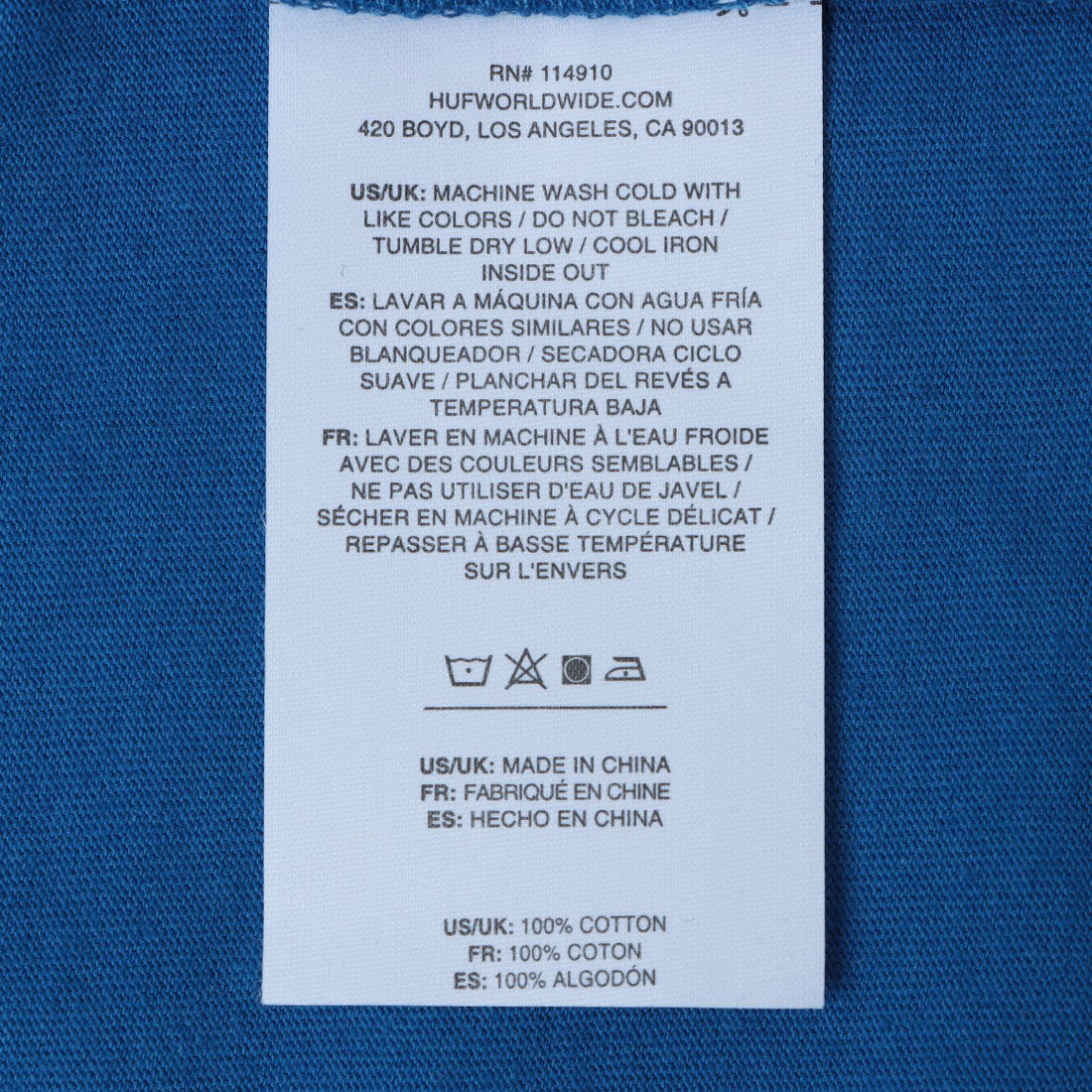 ハフ HUF SET BOX LOGO S/S POCKET TEE 半袖Tシャツ (ホワイト) ホワイト