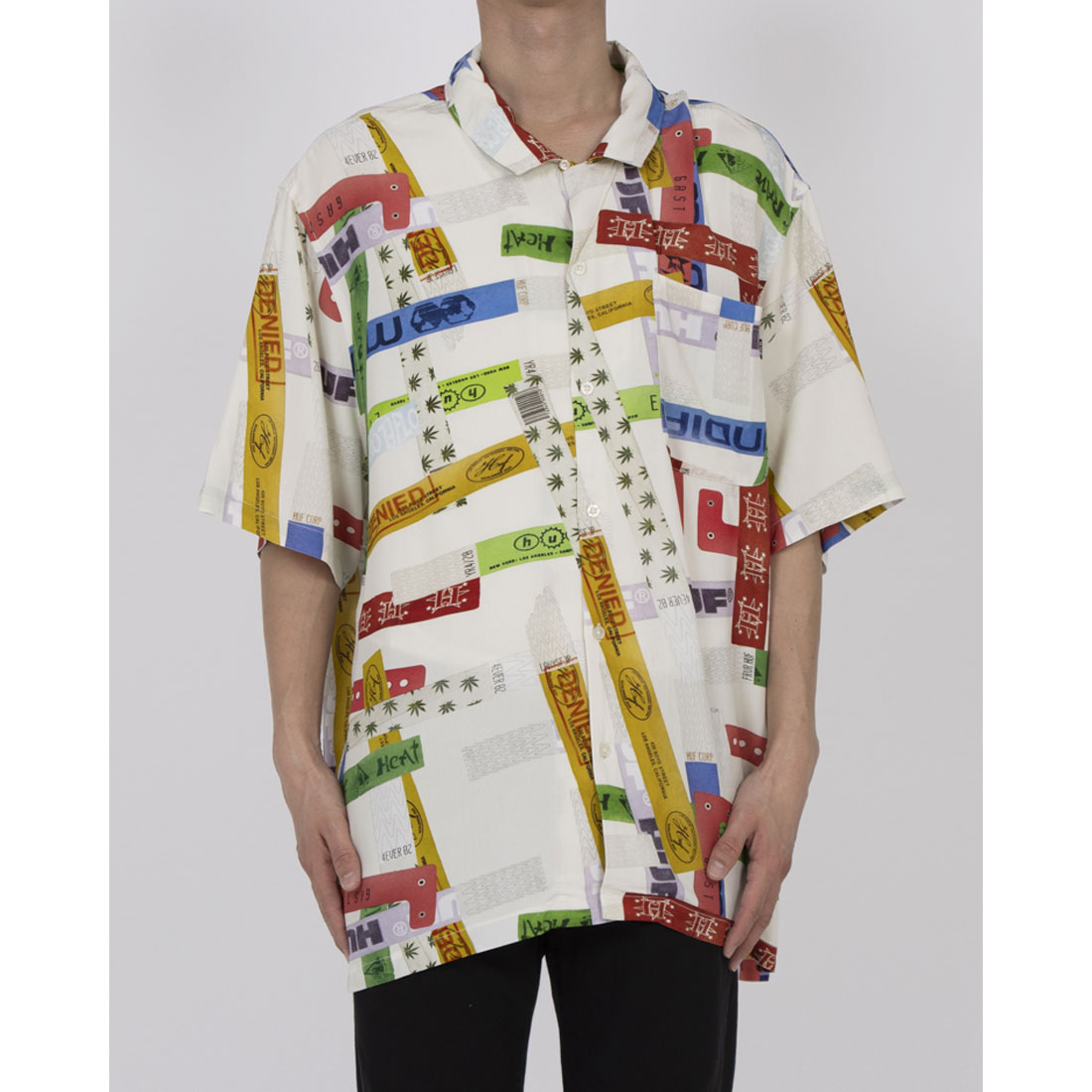 ハフ HUF ADMISSION S/S RESORT SHIRT 半袖シャツ (マルチ) マルチ