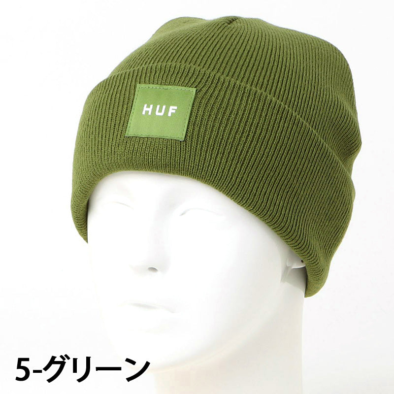 ハフ HUF セットボックス ビーニー ニットキャップ HUF SET BOX BEANIE ニット帽 BN00135 帽子 ロゴ メンズ ストリート スケーター 人気ブランド (6-ネイビー) 6-ネイビー