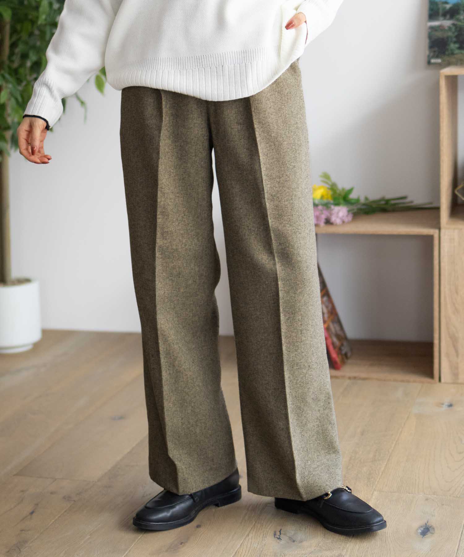 Hash Ash HusHusH Tack Semi-Wide Pants