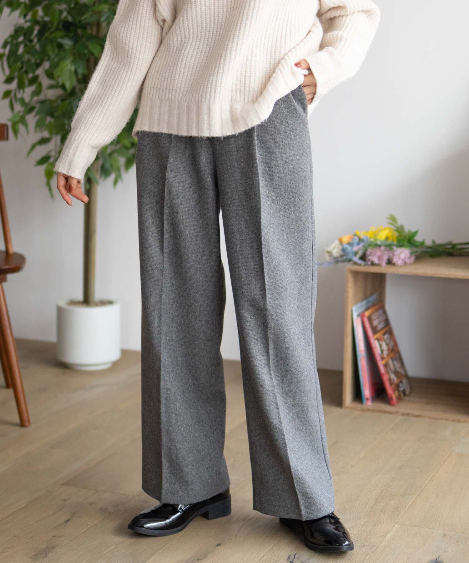 Hash Ash HusHusH Tack Semi-Wide Pants