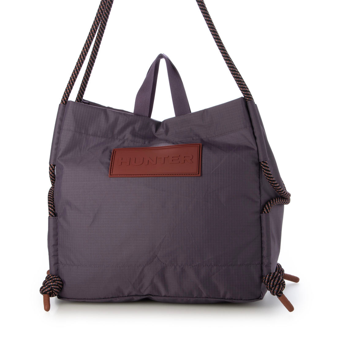 ハンター HUNTER トラベル リップストップ リサイクル ナイロン トート バッグ (ドリーミーグレープ) ドリーミーグレープ