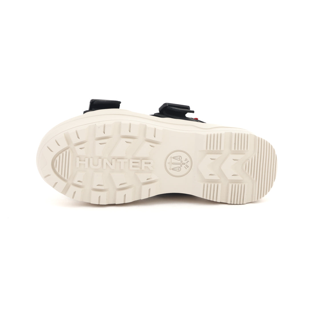 ハンター HUNTER レディース メンズ サンダル ユニセックス シティ リベル ネオ レザー UFD3109LEA スポーツサンダル 厚底 (ブラック/キャンバスクリーム) ブラック/キャンバスクリーム