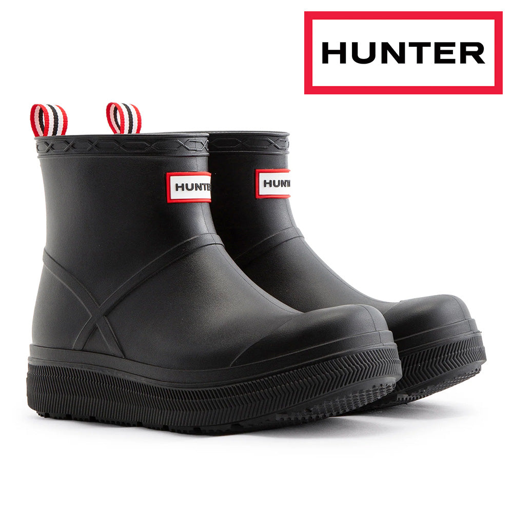 【新品】HUNTER made in UK UNISEX UK6(25cm) Hunter HUNTER Rain Shoes Men Women UFS7105PVC Hunter UNISEX PLAY MOLDE