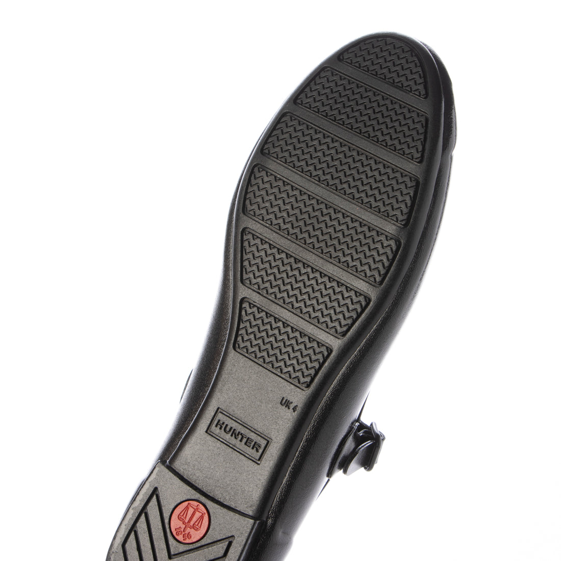 ハンター HUNTER リファインド メリー ジェーン バックル バレリーナ グロス (ブラック) ブラック