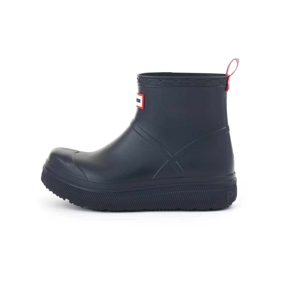 ハンター HUNTER レディース レインブーツ ユニセックス プレイ モールデット ブーツ UFS7105PVC 雨靴 長靴 防水 正規品 (ブラック) ブラック