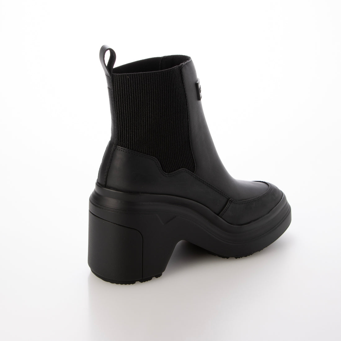 ハンター HUNTER WOMENS REFINED EXPLORER HEEL CHELSEA BOOT(レディース リファインド エクスプローラー ヒール チェルシーブーツ)WFP8001LEA (ブラック) ブラック