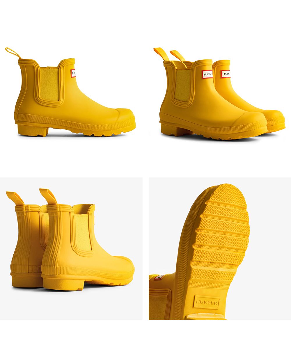 ハンター HUNTER【レインシューズ】レディース レインブーツ オリジナル チェルシーブーツ WFS2078RMA