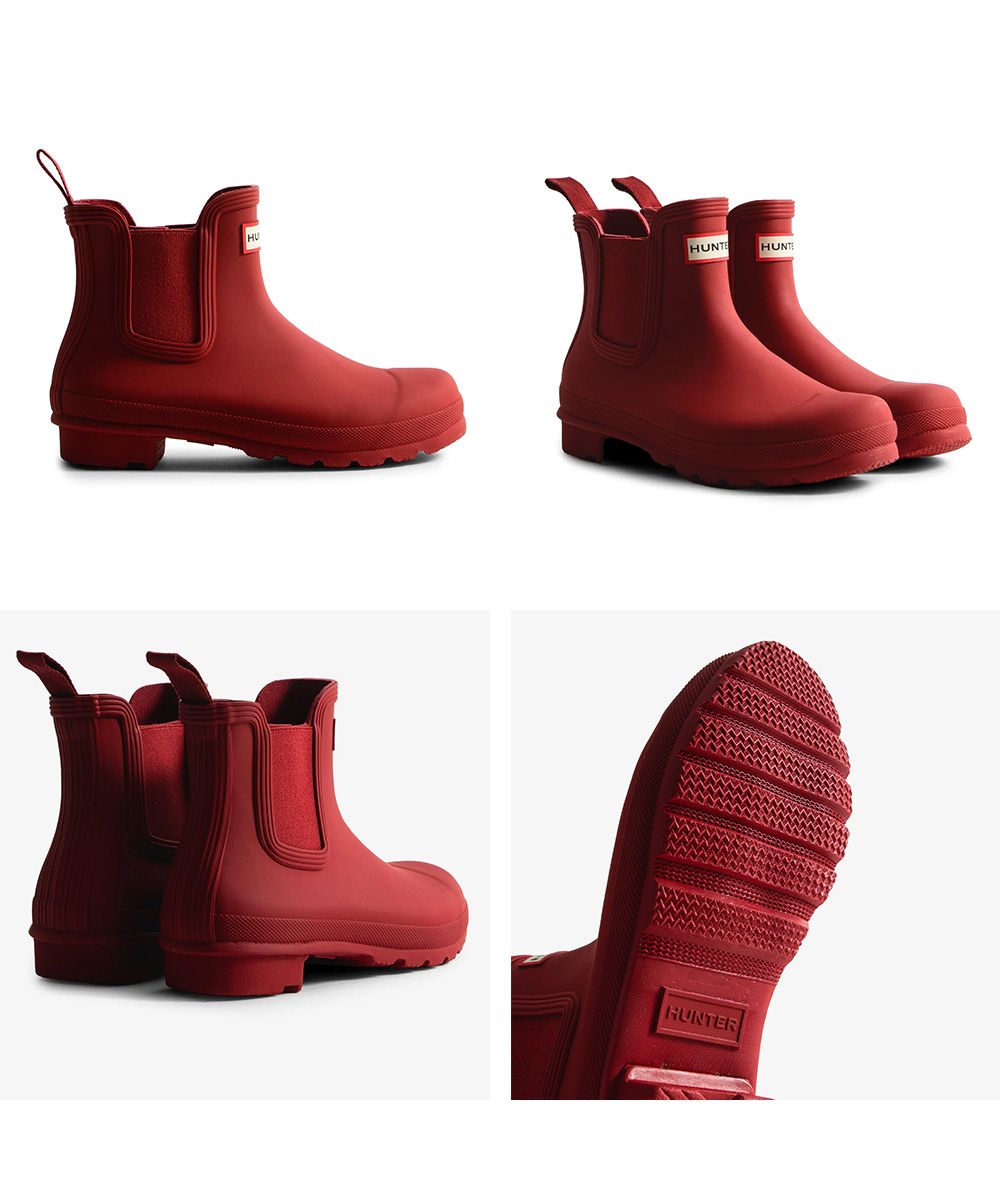 ハンター HUNTER【レインシューズ】レディース レインブーツ オリジナル チェルシーブーツ WFS2078RMA