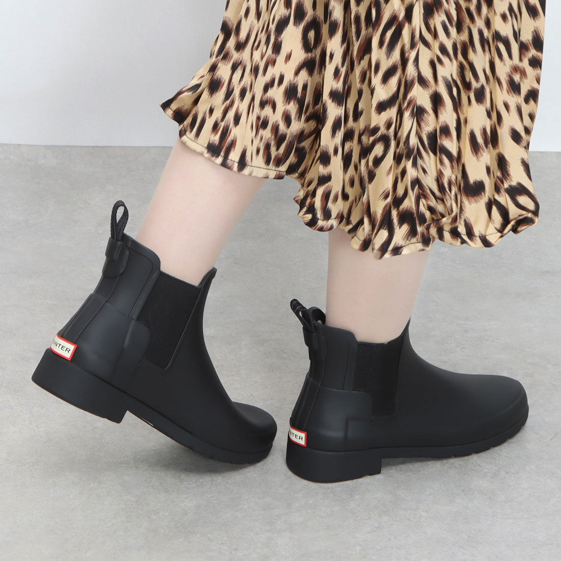 ハンター HUNTER【レインシューズ】レディース チェルシーブーツ レイン WFS2201RMA