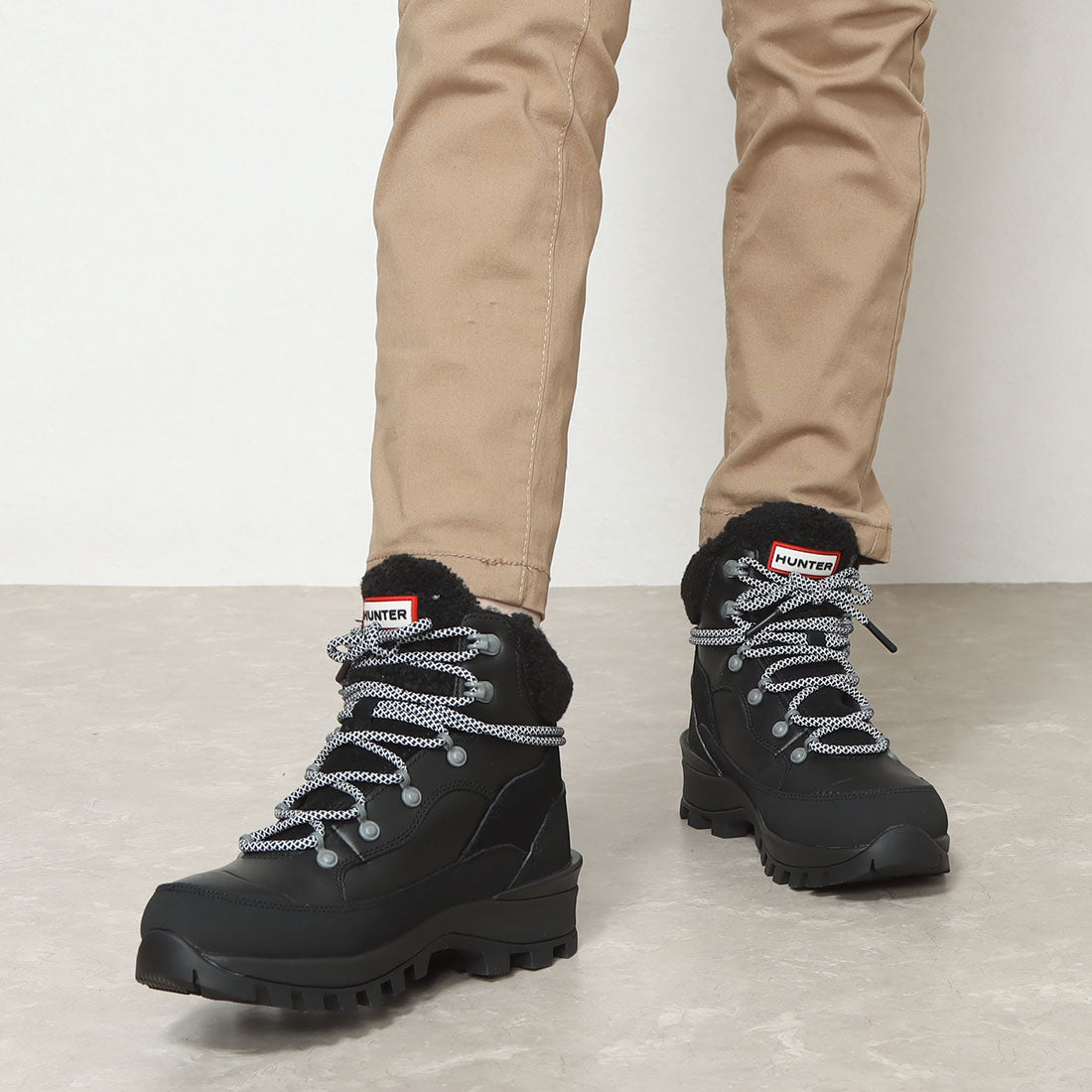 ハンター HUNTER 【レディース】エクスプローラーレザーブーツ