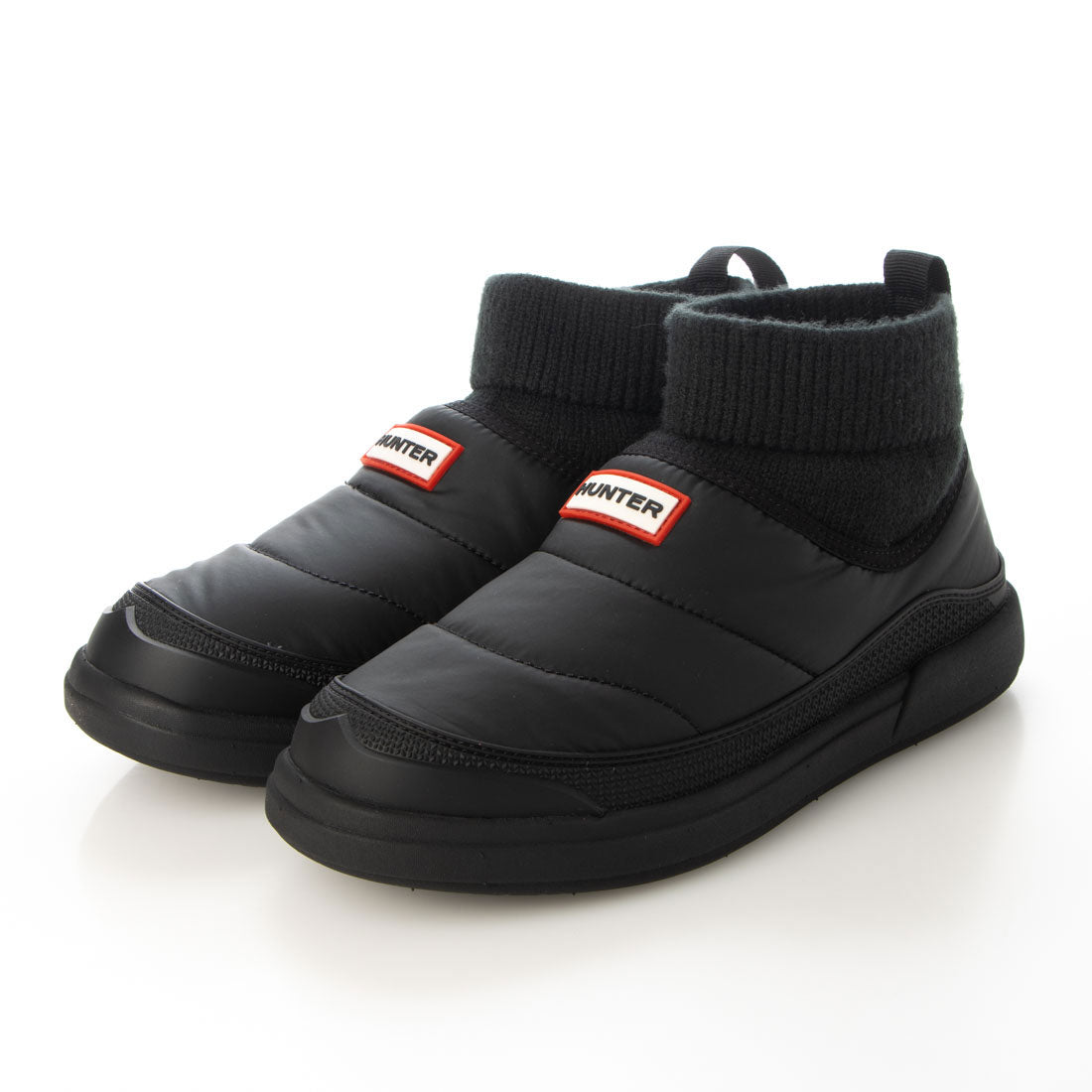 HUNTER Women's In/Out Puffer Knitted Cuff Boots