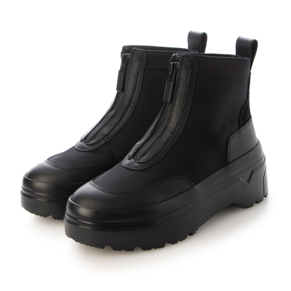 Hunter Women's Explorer Ankle Zip Flatform Boots