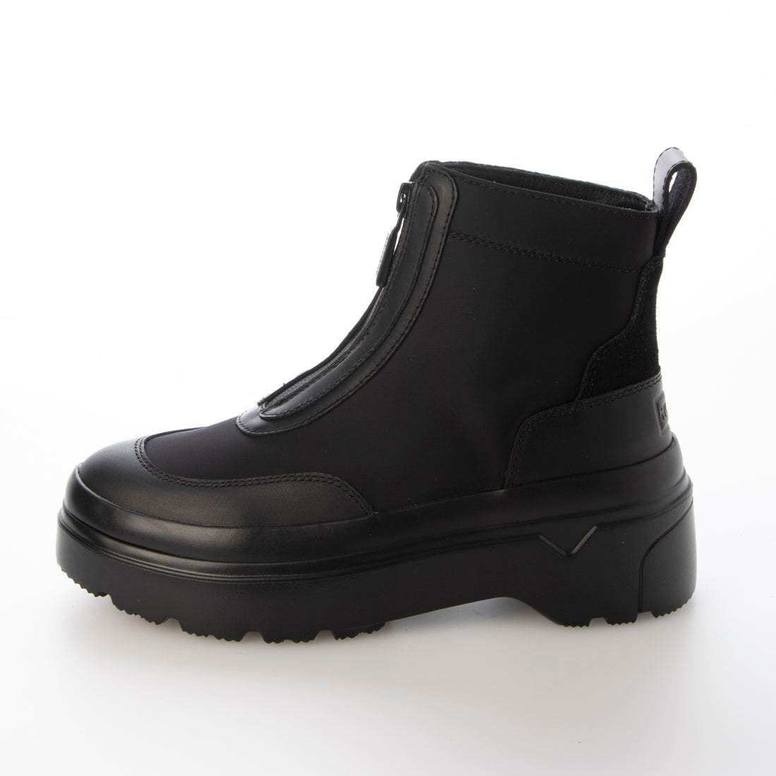 Hunter Women's Explorer Ankle Zip Flatform Boots