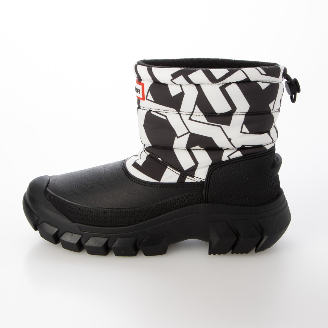 ハンター HUNTER WOMENS INTREPID SHORT H-PRINT SNOW BOOT