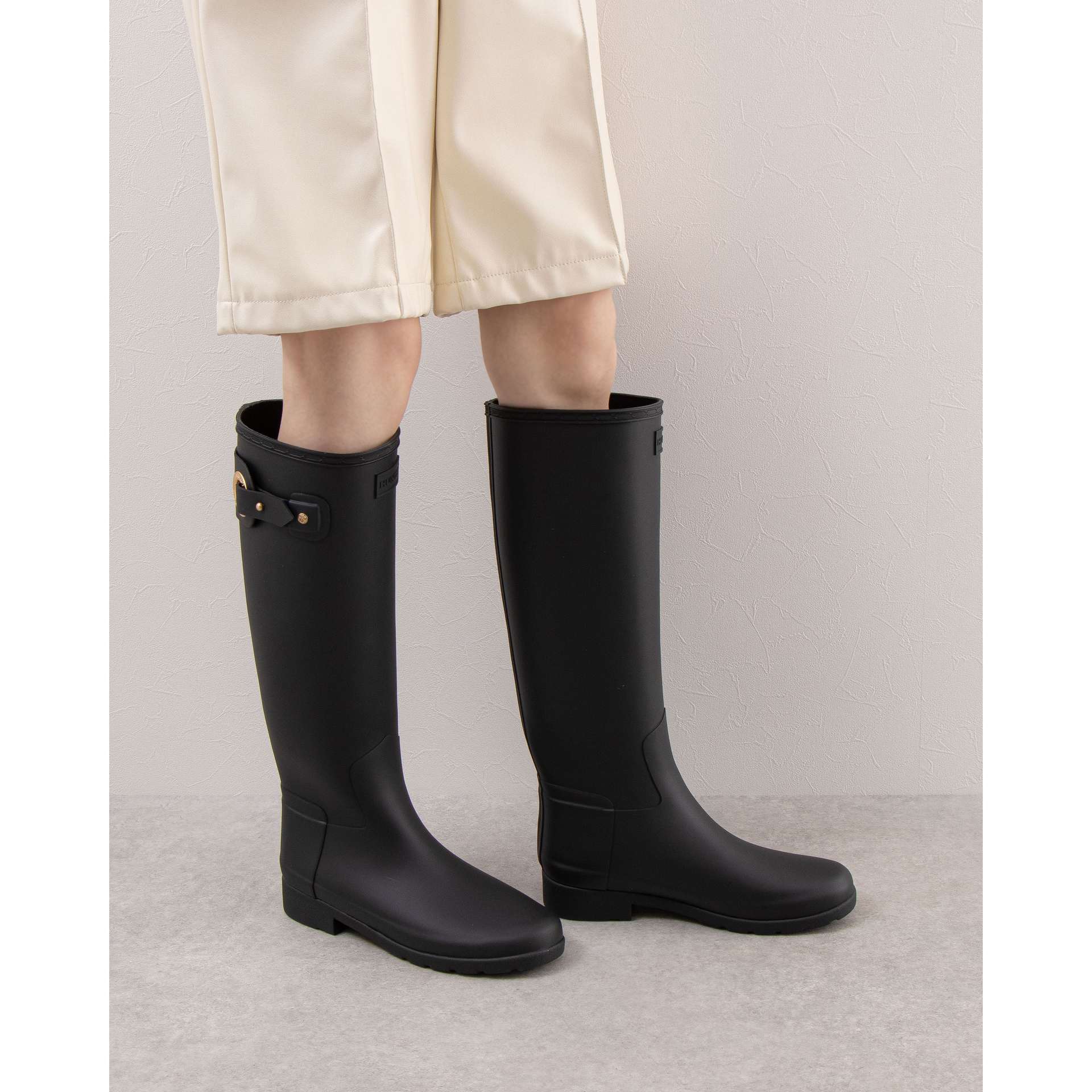 HUNTER Women's Refined Eyelet Buckle Tall Boots