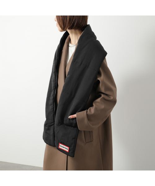 ハンター HUNTER HUNTER マフラー INTREPID ZIP UP SCARF HR10027 (BLACK/BLK/ブラック) BLACK/BLK/ブラック