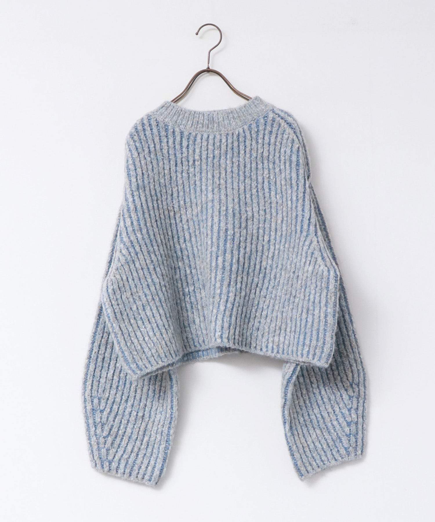 HUNCH 【WEB Exclusive/Custom Order】 Jacquard Short Knit