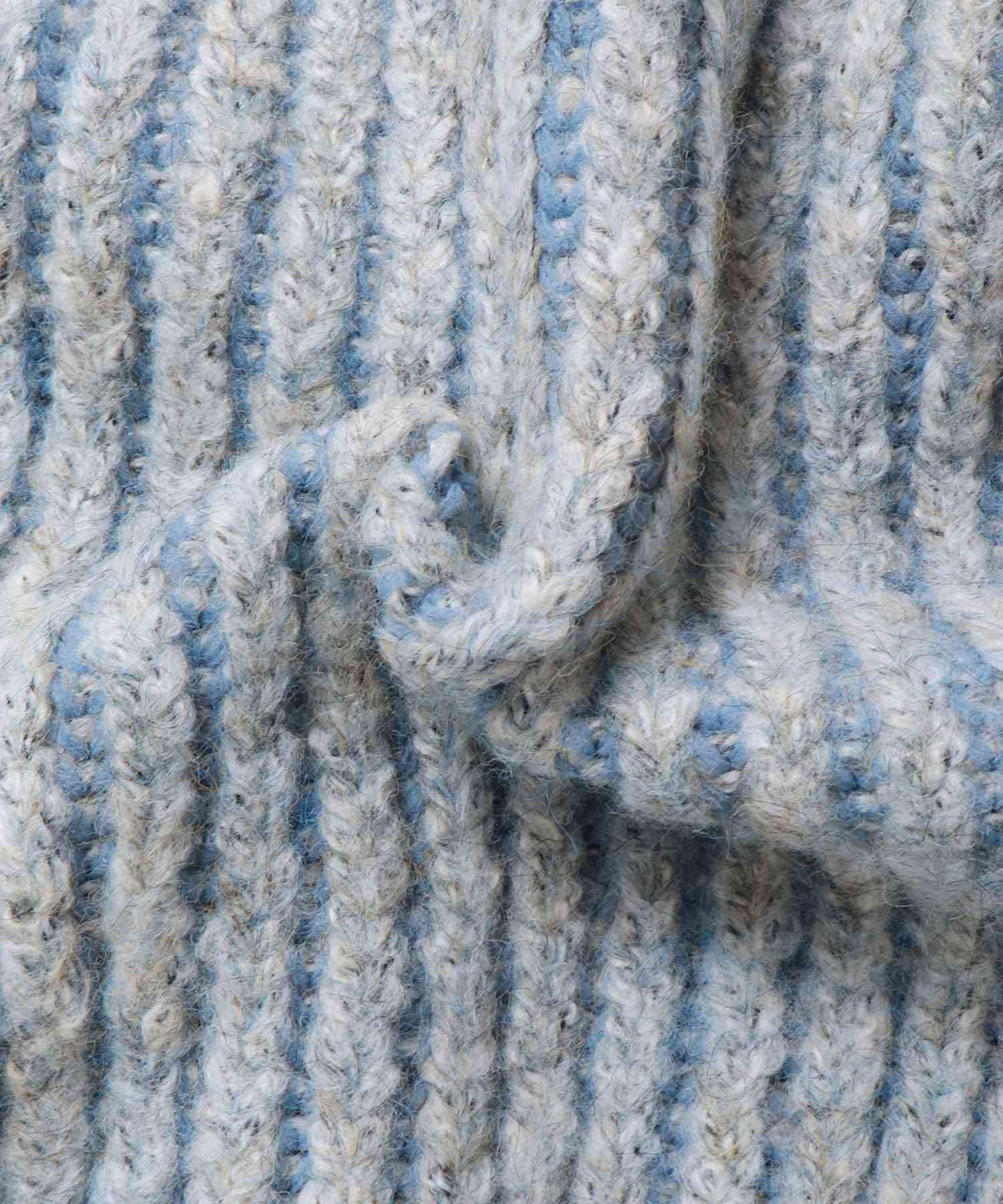 HUNCH 【WEB Exclusive/Custom Order】 Jacquard Short Knit