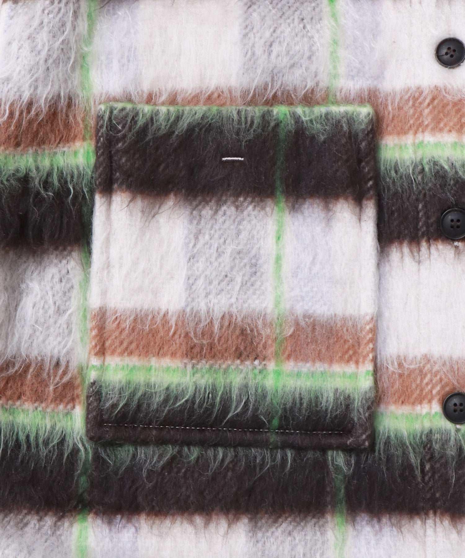 ハンチ hunch オーバーシャツブルゾン (ペールイエロー) ペールイエロー