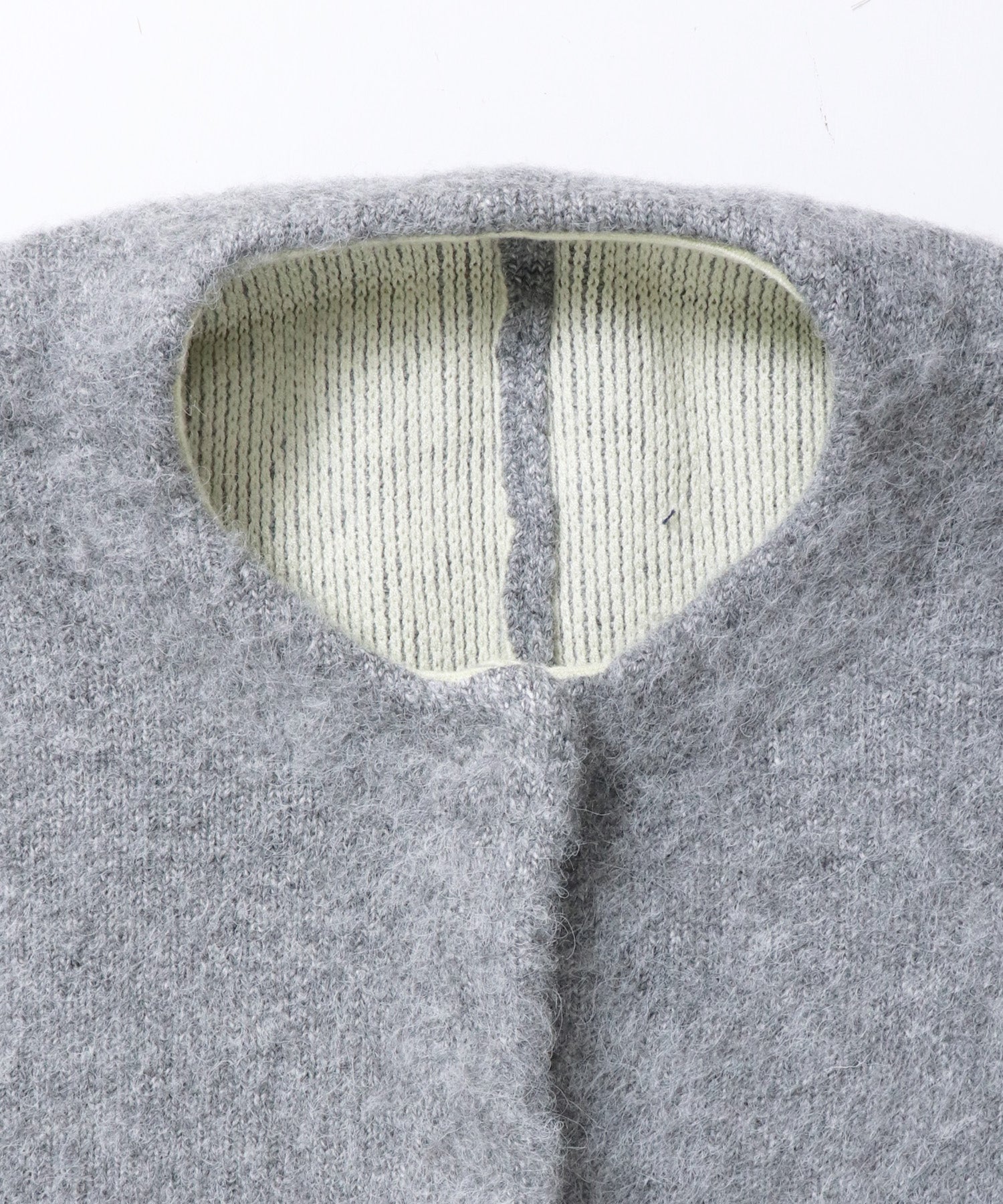 ハンチ hunch ダブルフェイス ニットコート (ベージュ) ベージュ