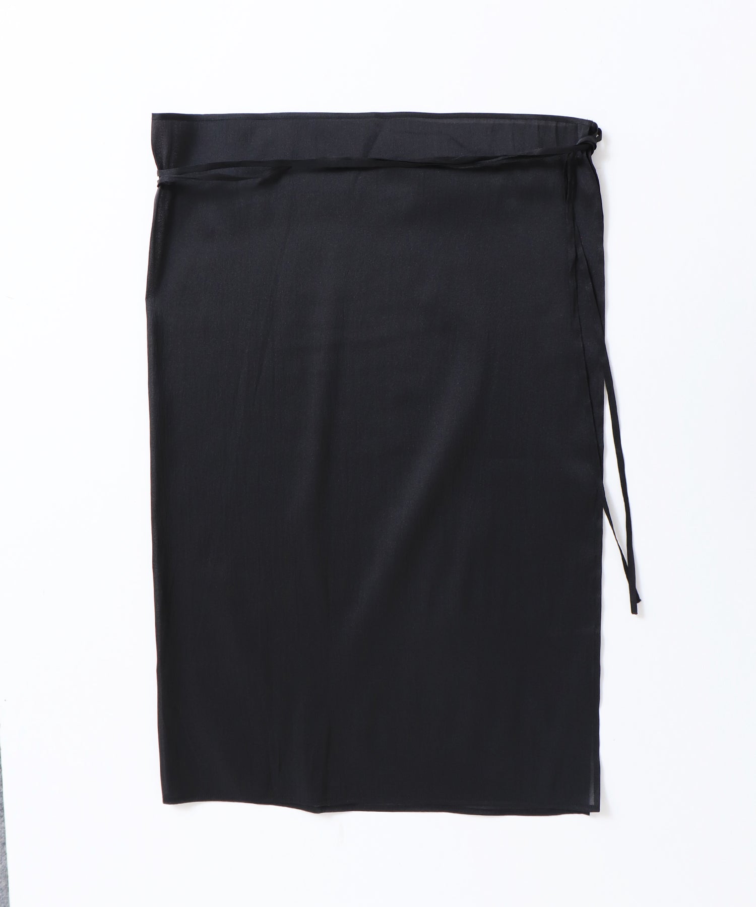 ハンチ hunch シアーキャミワンピ スカートセット (ブラック) ブラック