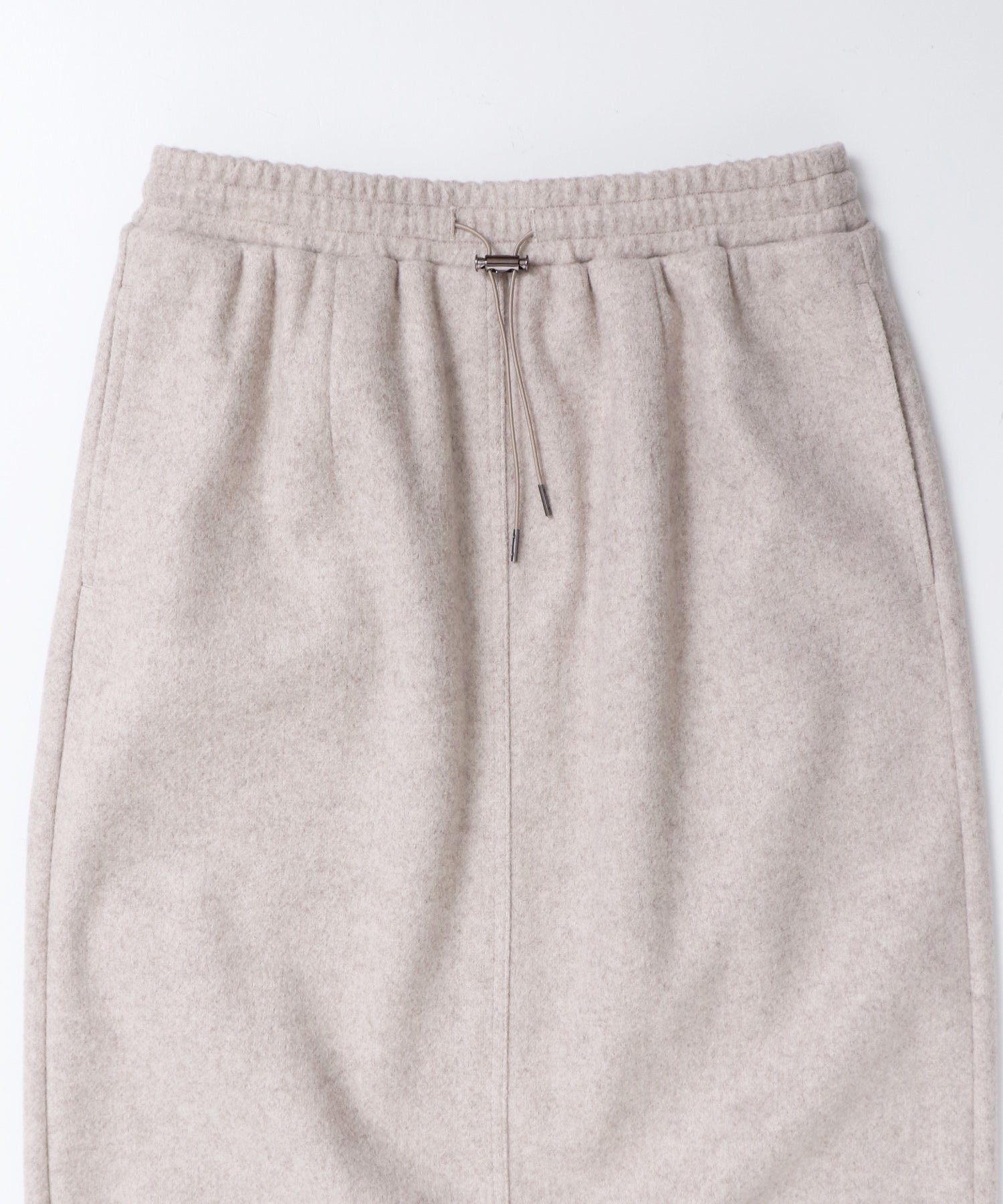 ハンチ hunch 圧縮ニットソー ナロースカート (ダークブラウン) ダークブラウン