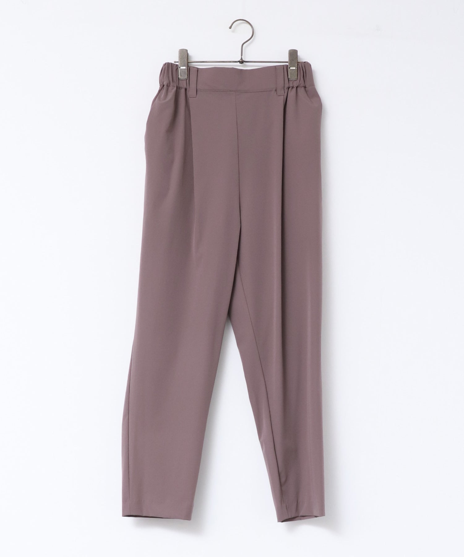 ハンチ hunch 接触冷感テーパードパンツ (ベージュ) ベージュ