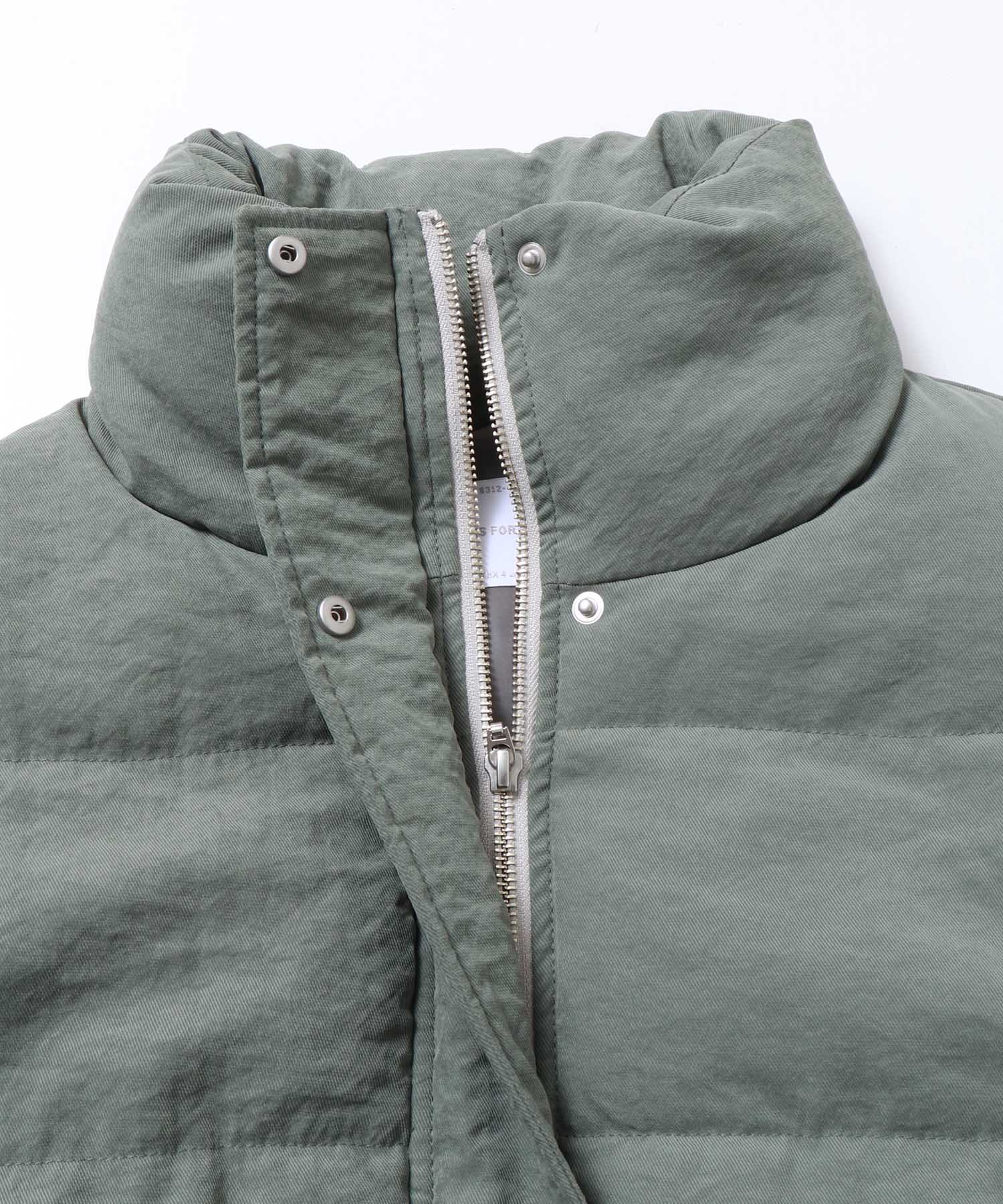 Hunch Waist Drawstring Padded Vest