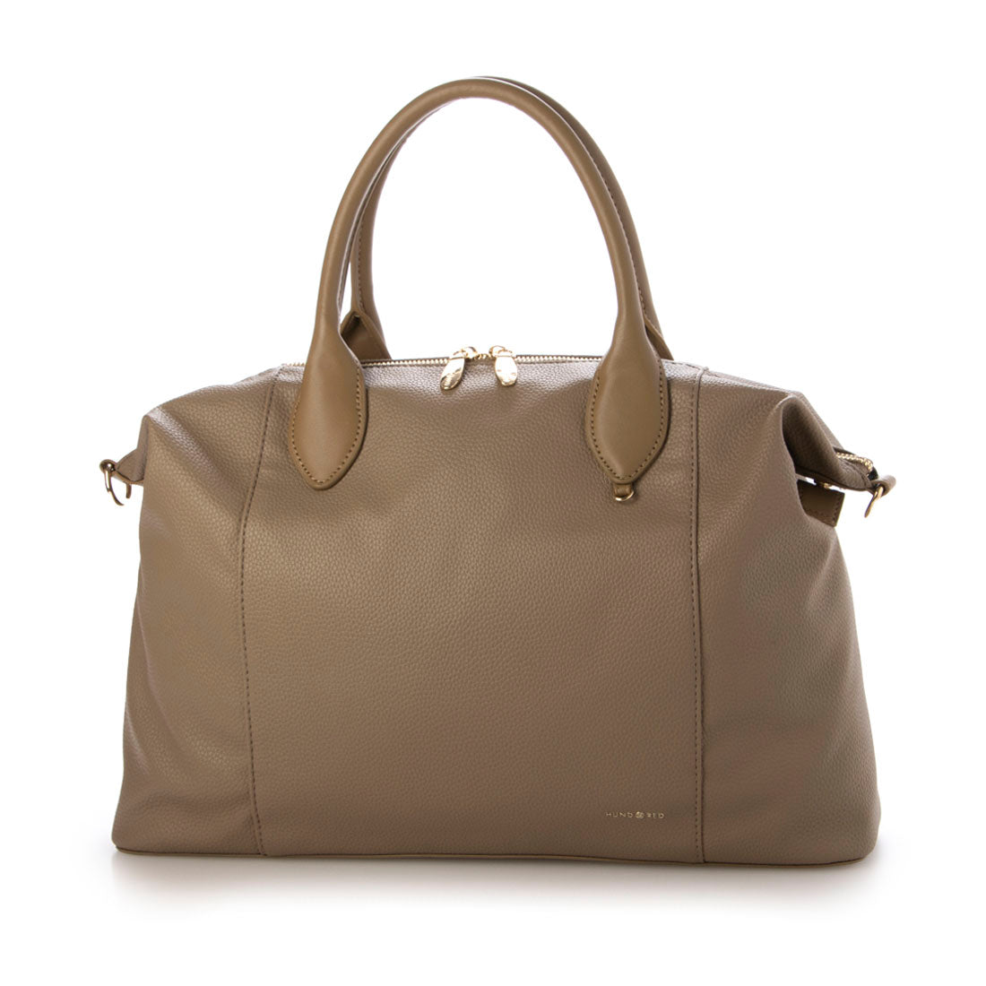 ハンドレッド HUNDRED トート バッグ HUNDRED 2way 変形 シンプル トートバッグ 男女兼用 大容量 MM4011,グレージュ