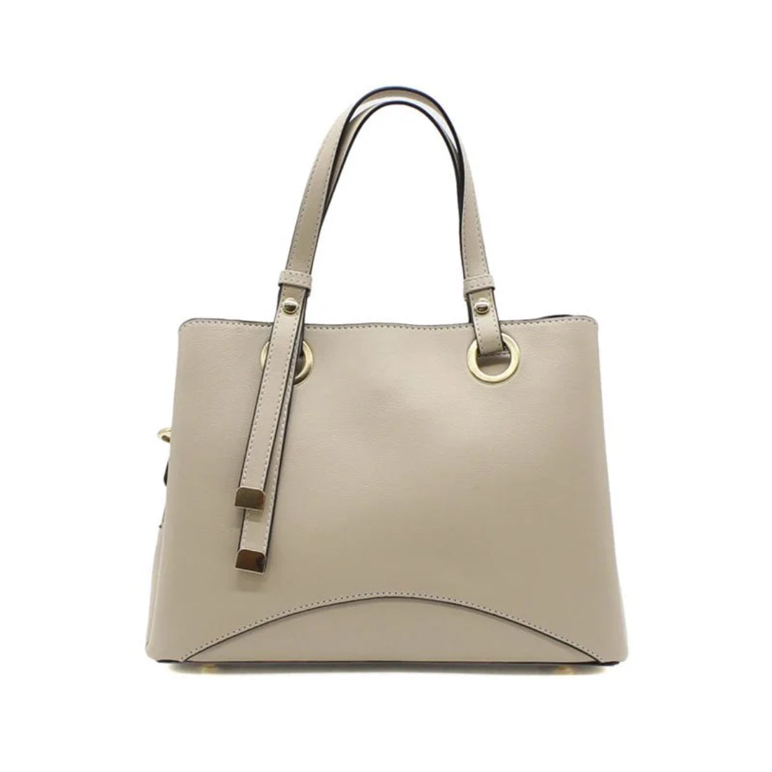 ハンドレッド HUNDRED ハンドバッグ レディース HUNDRED ハンドレッド GDハトメ ハンドル バッグ 大容量 収納力 カジュアル,ライトグレー