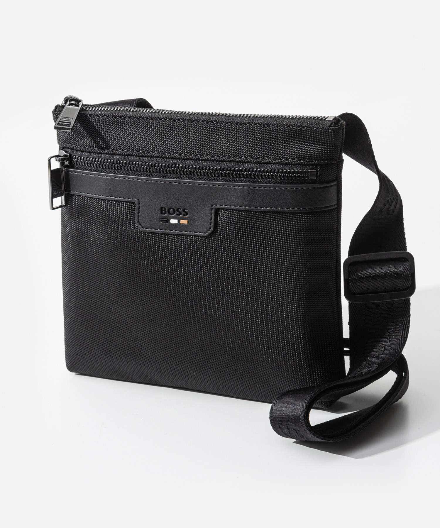 ヒューゴボス HUGO BOSS ヒューゴボス HUGO BOSS RayvEnvelope shoulder bag レイ エンベロープ ショルダーバッグ 50536191 ロゴ メンズ バッグ RAY_N_ENVELOPE (BLACK(001)) BLACK(001)