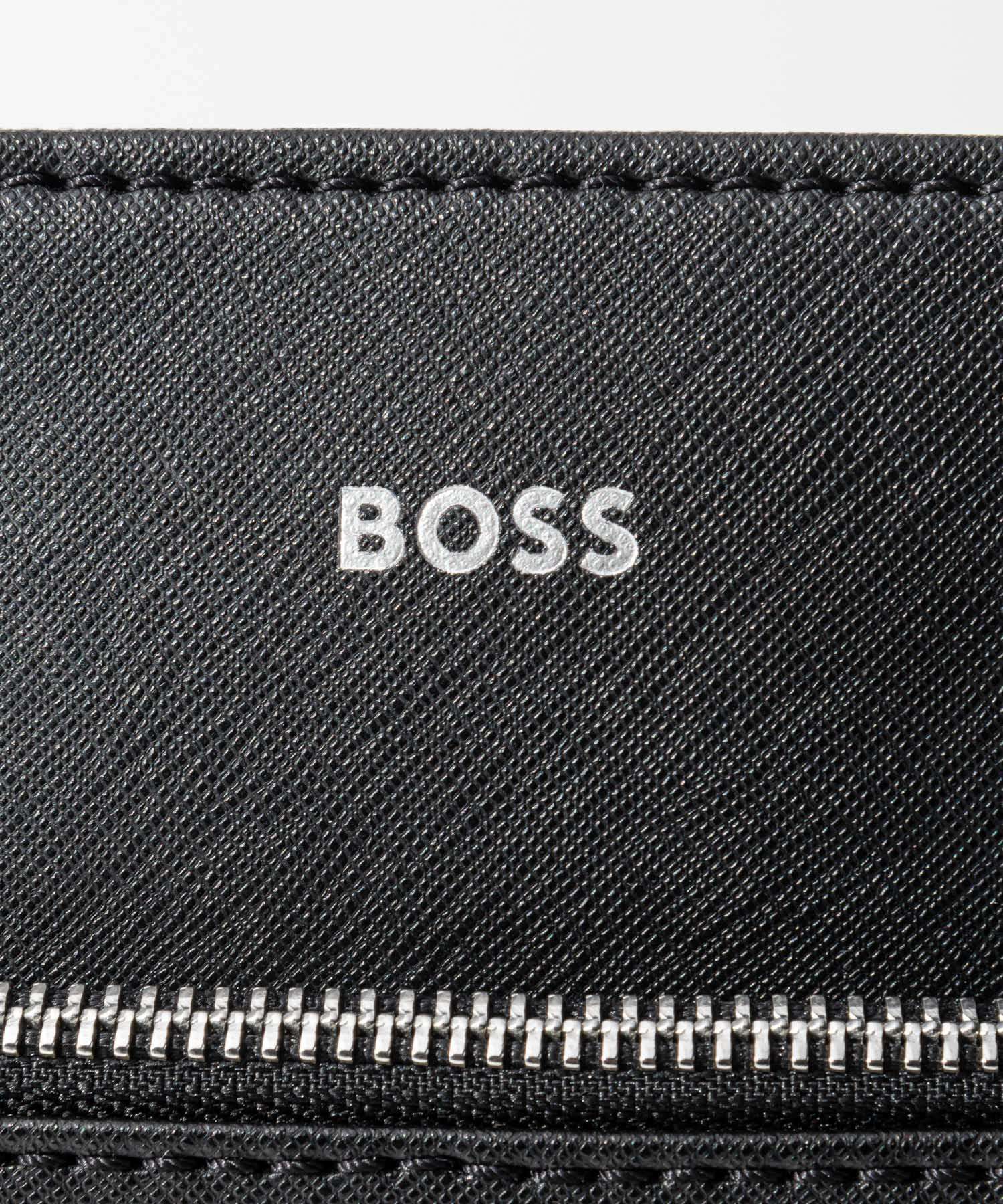 ヒューゴボス HUGO BOSS ヒューゴボス HUGO BOSS Envelope bag エンベロープバッグ 50483567 ショルダーバッグ プリント ロゴ メンズ バッグ ZAIR_S Z ENV LARGE (BLACK(001)) BLACK(001)