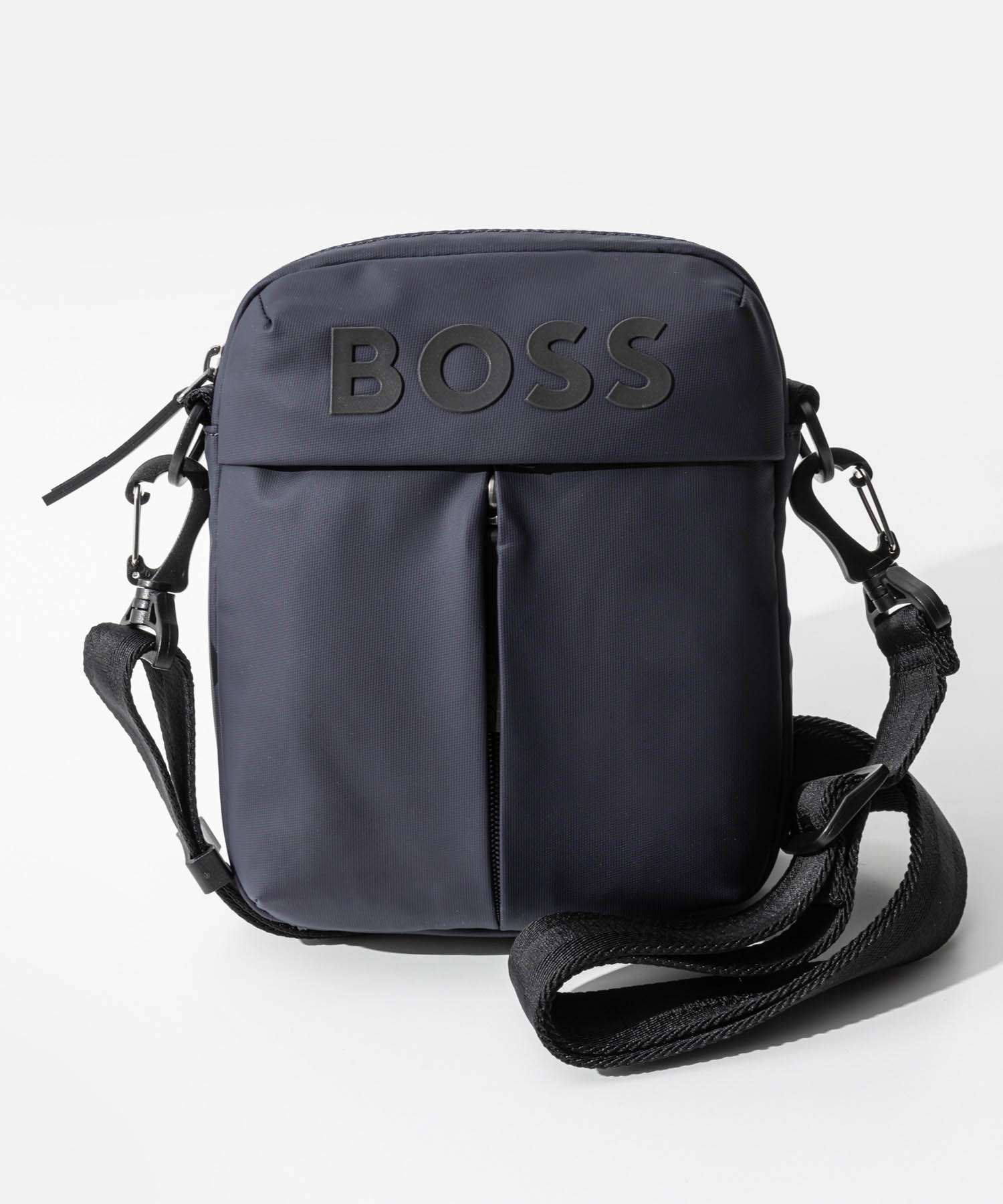 ヒューゴボス HUGO BOSS ヒューゴボス HUGO BOSS reporter bag レポーターバッグ 50516893 ショルダーバッグ ロゴ メンズ バッグ STORMY_NS_ZIP (DARK BLUE(402)) DARK BLUE(402)