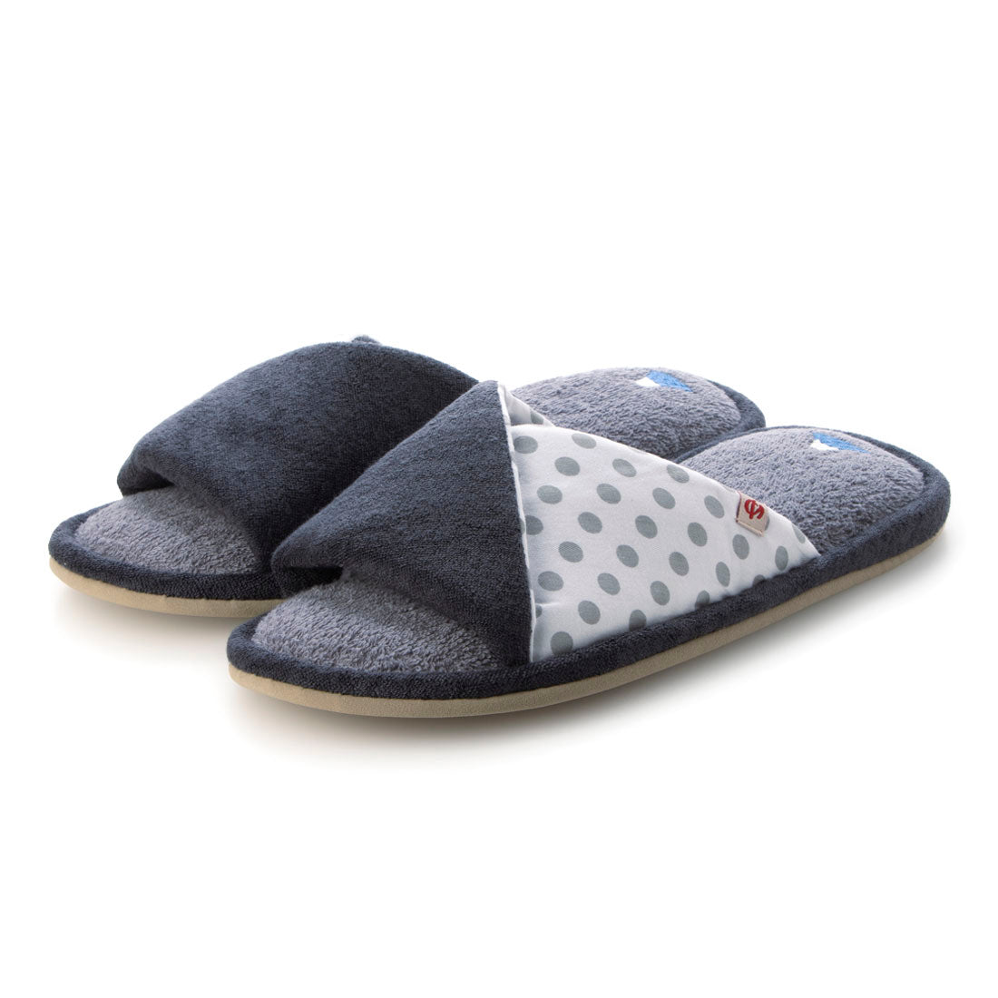 ハスキー HUSKY 銭湯スリッパ ~ 昔ながらのお風呂のお供をスリッパにしちゃいました ~ (GRAY) GRAY