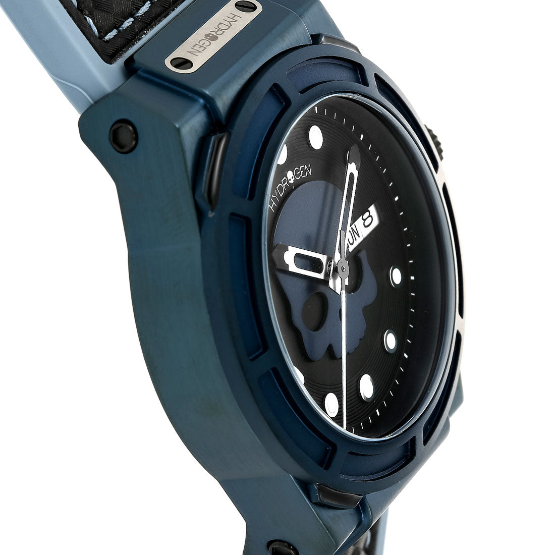 HYDROGEN OTTO Men's Watch HW224008-SK Automatic blue rubber/Carbon