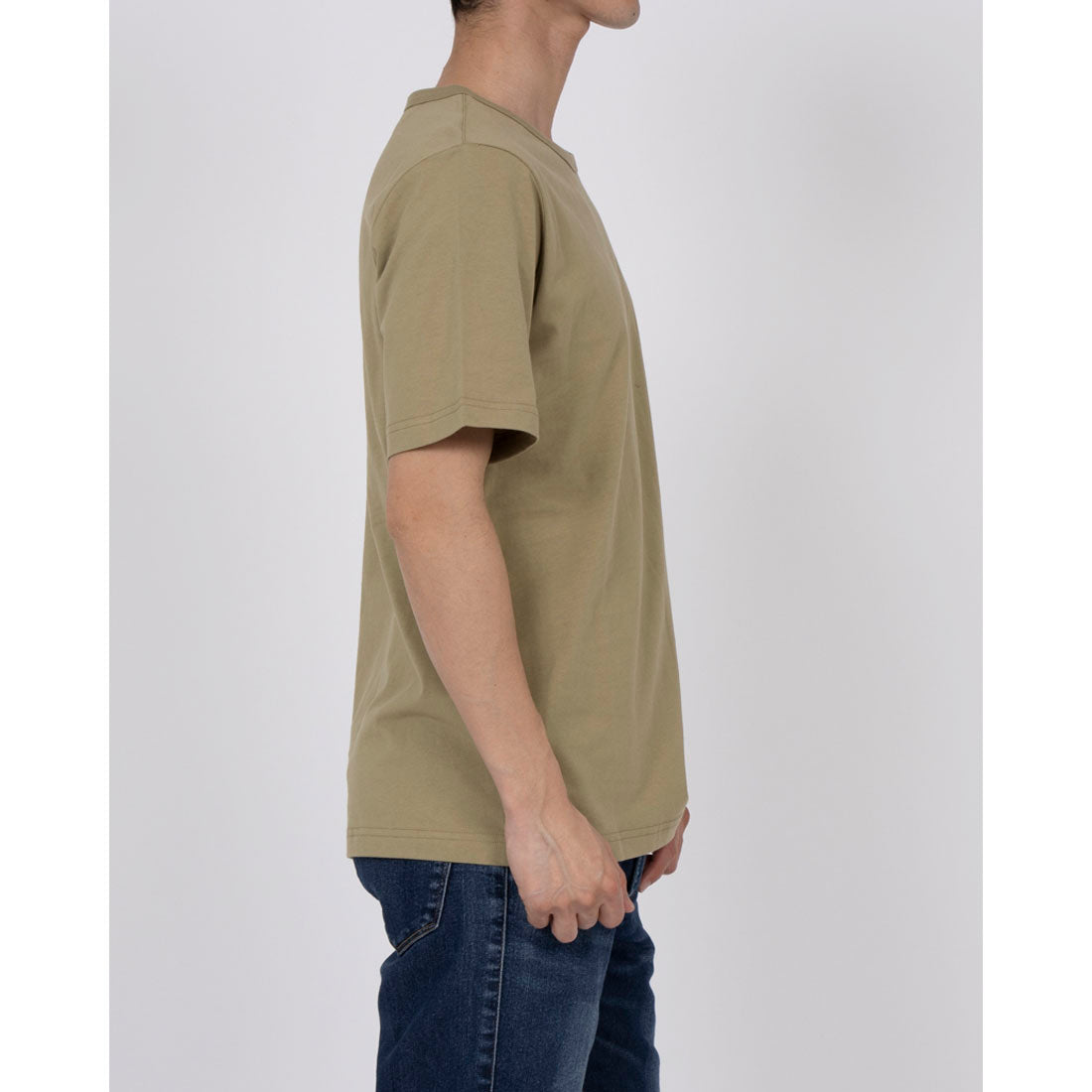 インクルーシブ In'crewsive 6.5オンス コットン ワンポイント刺繍Tシャツ 半袖Tシャツ (ピンクファン (ハイボール)) ピンクファン(ハイボール)