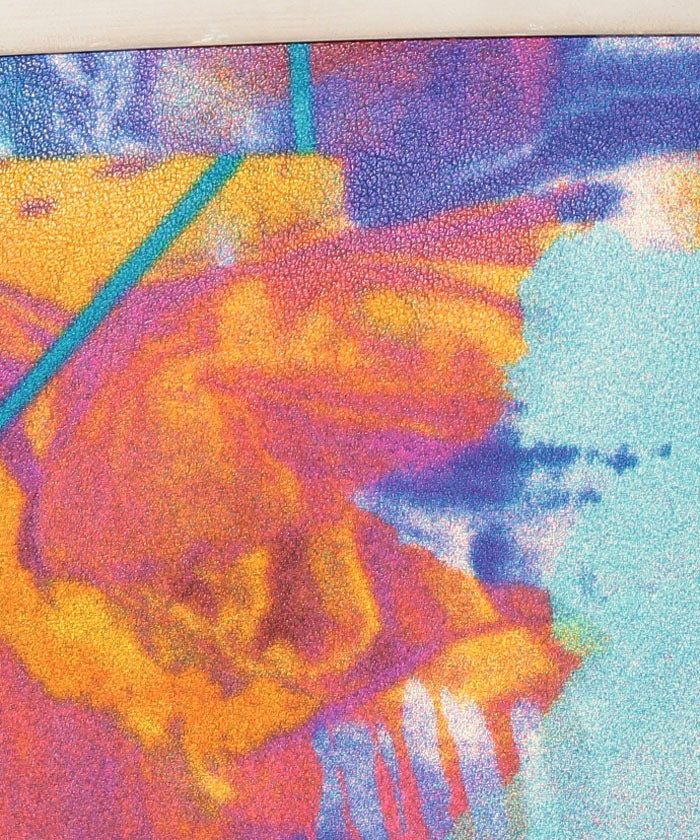 アイアイズ I Eye's abstractII 口金長財布 (パープル) パープル