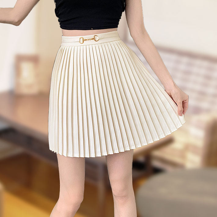 ica ica 裙子 迷你裙 短裙 蓬蓬裙 百褶裙 A字裙 短款 高腰 褲裙 A字 蓬蓬 百褶 女士