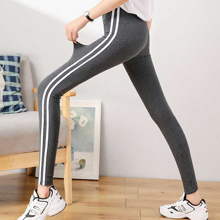 AIKA Sideline Leggings, Spats, Tights, Stretch Pants, Yoga Pants, Jersey,  High Waist, 9/10 Length