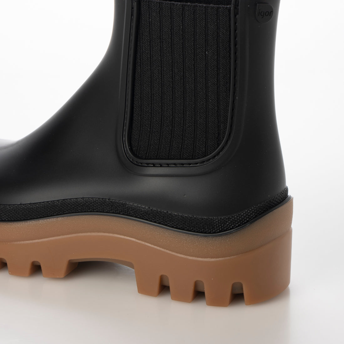 イゴール igor 厚底レインショートブーツ