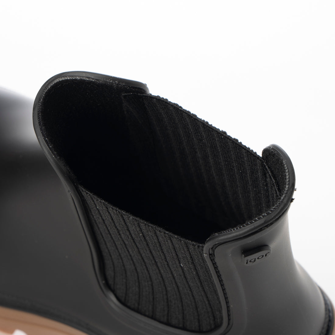 イゴール igor 厚底レインショートブーツ