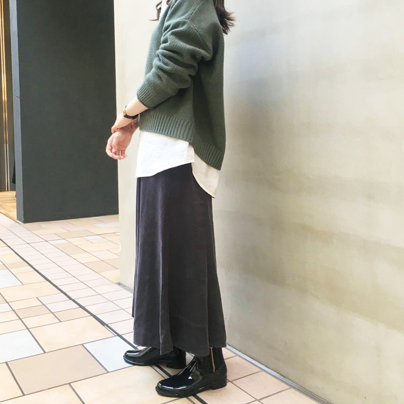 イゴール igor IGOR サイドジップレインブーツ/ゴールドファスナー