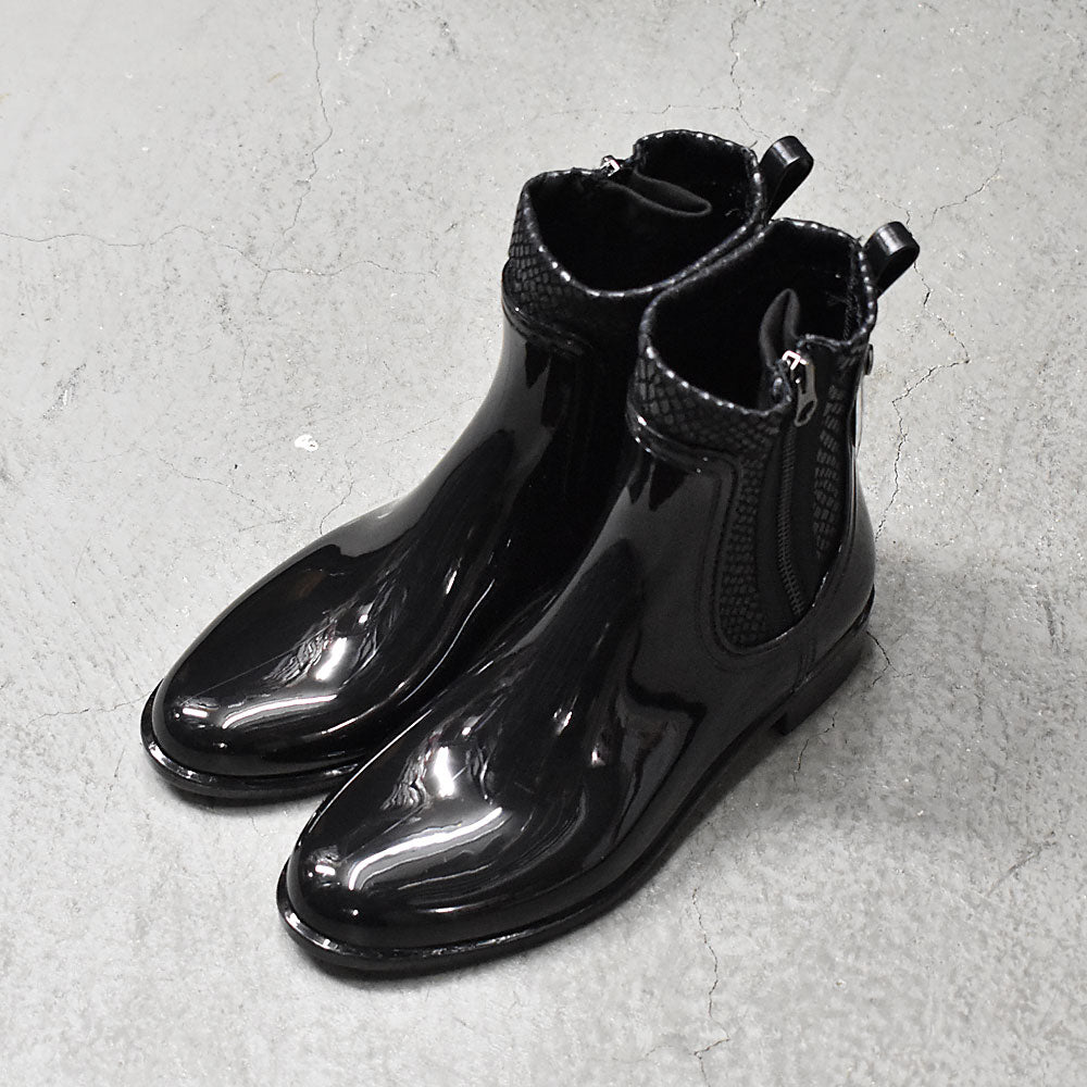 イゴール igor IGOR サイドジップレインブーツ/シルバーファスナー