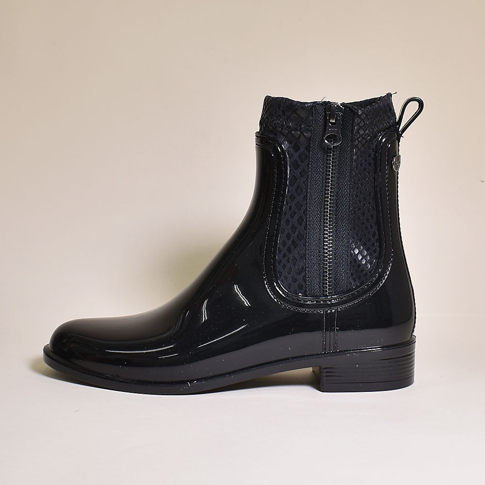 イゴール igor IGOR サイドジップレインブーツ/シルバーファスナー